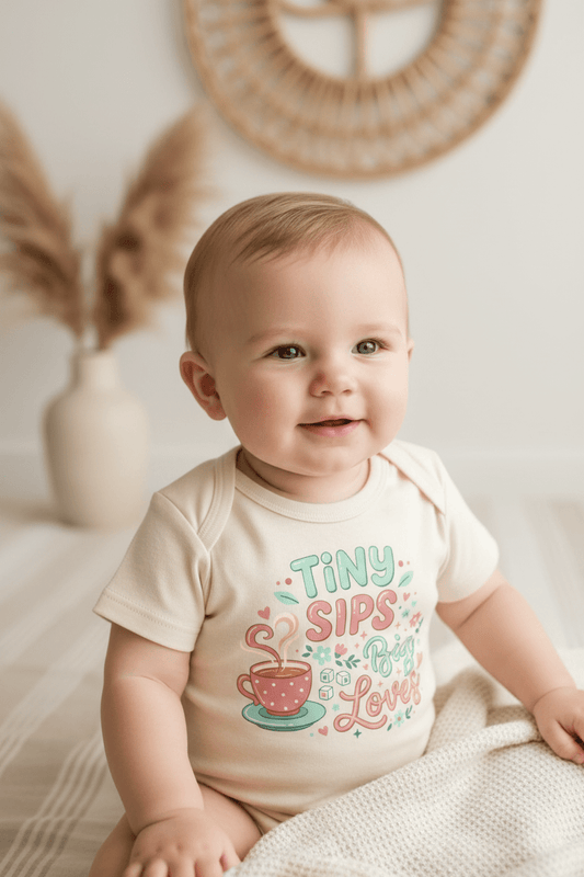 Tiny Sips Big Loves Baby Onesie - Toodleroos