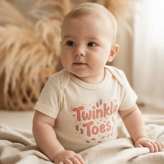 Twinkle Toes Baby Onesie - Toodleroos
